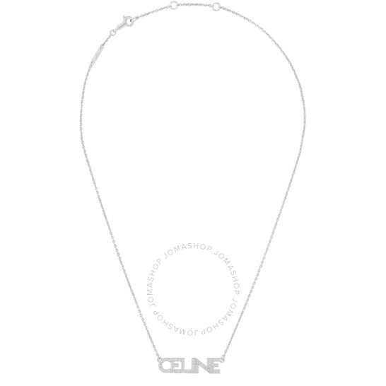 ネックレス・ペンダント CELINE MONOCHROMS STRASS NECKLACE Celine Ladies Monochroms Strass Necklace 460YR6BCZ.36SI