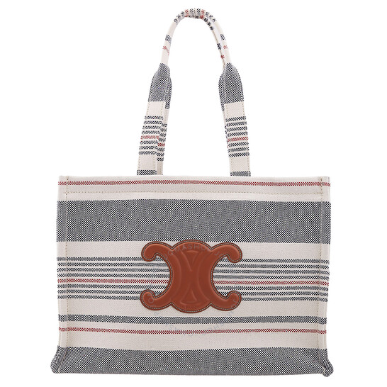 【CELINE】LARGE CABAS THAIS TOTE BAG CELINE Large Cabas Thais Tote Bag 196762FV202BL canvas Beige