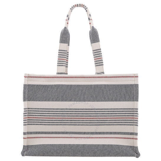 CELINE｜POUCHES (LARGE CABAS CELINE IN STRIPED TEXTILE W Women's Large cabas Thais in striped textile with celine