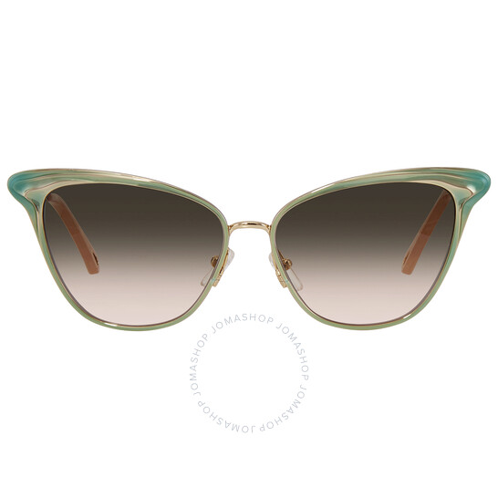アウトレット【Chloe】クロエ☆Gradient Green/Brown サングラス クロエから3色グラデーションレンズの新作サングラス、70年代風