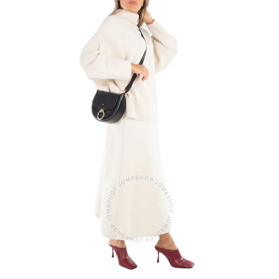 Chloé Ladies Black Arlene Leather Crossbody Bag