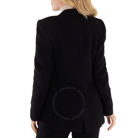 Chloé Ladies Black Single-Breasted Open-Front Blazer, Brand