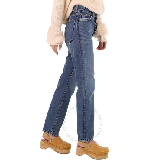 Chloé Ladies Slim Washed Denim Jeans, Waist Size 25