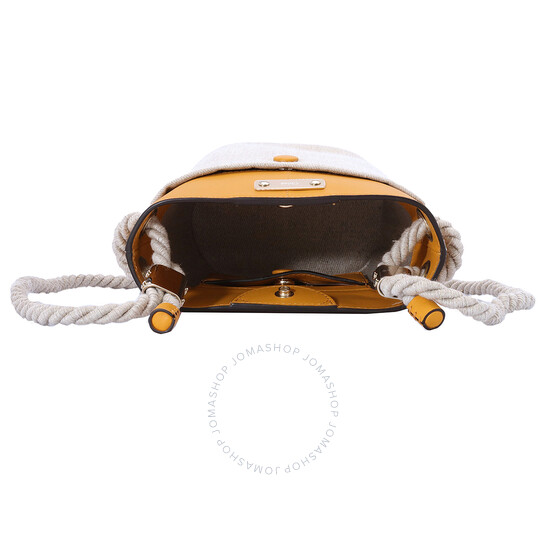 Chloé Ladies Sunflower Yellow Small Key Bucket Bag