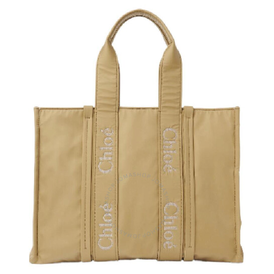 Chloé Large Woody Tote Bag CHC23WS382L4124P 7614027152111