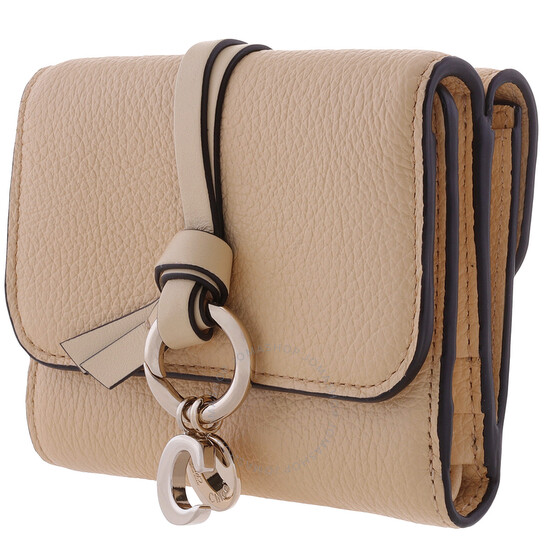 折りたたみ財布 Chloe Chloe Women's Alphabet Bicycle Wallet CHC21WP945F57 38 Chloé Small Alphabet Tri-Fold Wallet CHC21WP945F57752