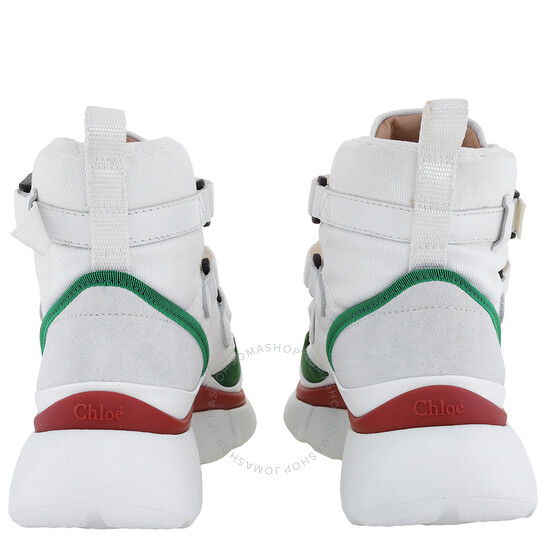 Chloé Sonnie High-Top Sneakers, Brand Size 35 ( US Size 5