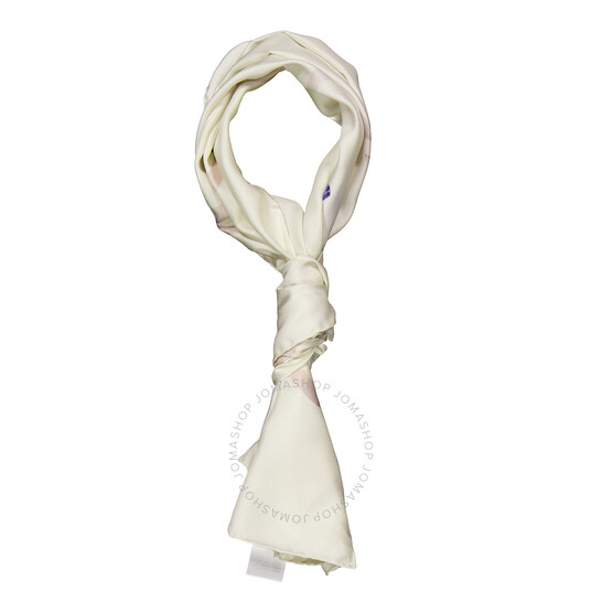 Chloé Zodiac Print Rectangular Silk Scarf CHC23UT083SE19