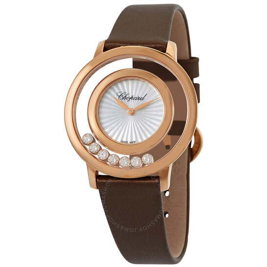 最新人気 Diamonds Happy Chopard Icons Dial Pearl of Mother Quartz テープ・マスキングテープ