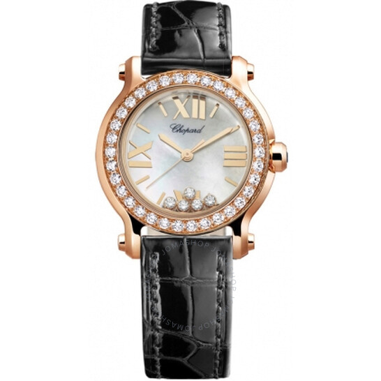 見逃し厳禁！おトクな Chopard Happy Sport Mother of Pearl Dial Ladies Watch 27 トップス