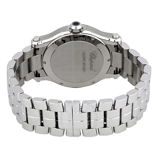 Chopard Happy Sport White Matte Dial Ladies Watch 278582