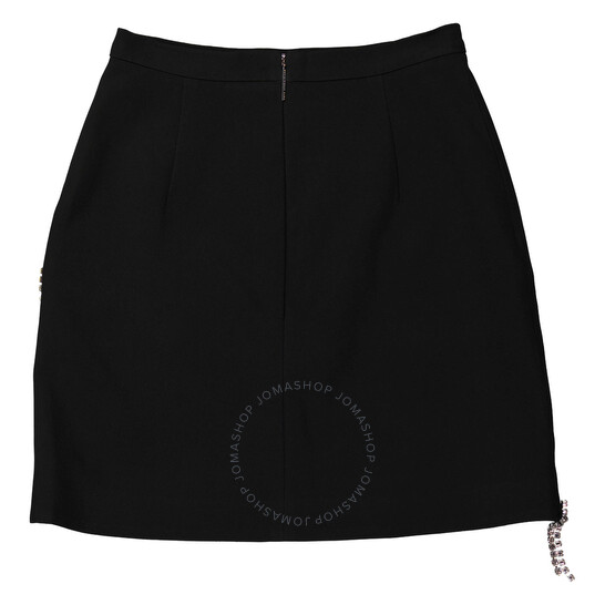 【Christopher Kane】クリスタルメッシュミディスカート CHRISTOPHER KANE サテン ミディスカート クリスタル付き | THE
