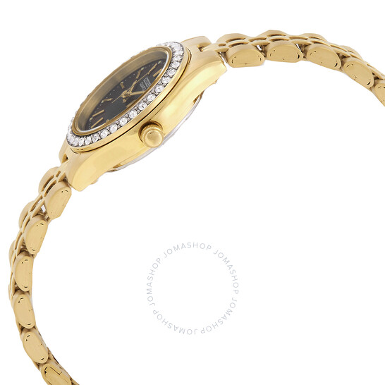 アナログ腕時計 CITIZEN | Quartz Crystal Black Dial Ladies Watch EQ0532-55E Citizen Quartz Crystal Black Dial Ladies Watch EQ0532-55E