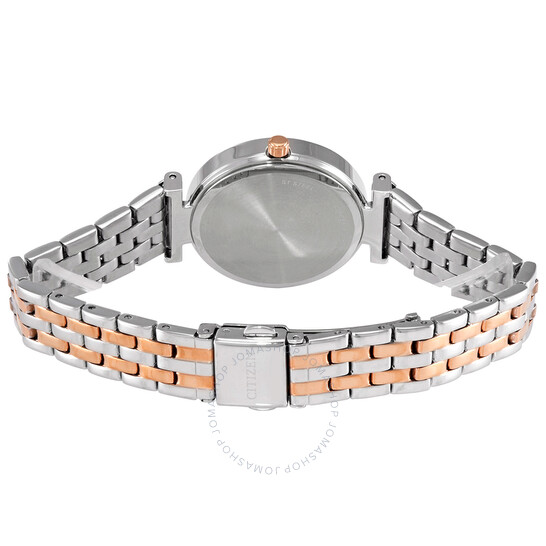 Citizen Quartz Crystal Pink Dial Ladies Watch ER0218-53X