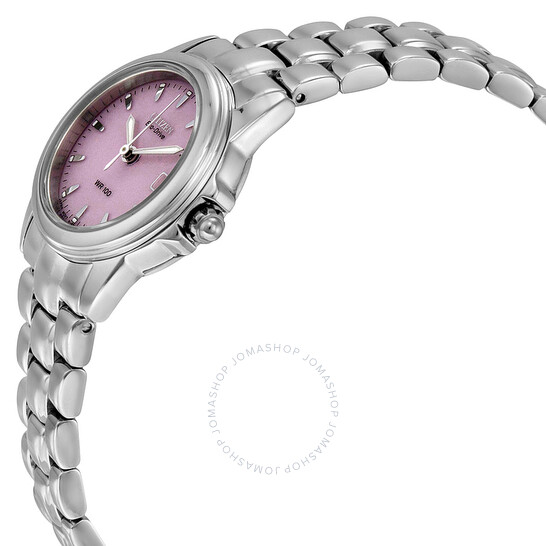 Citizen Silhouette Eco-Drive Pink Dial Stainless Steel