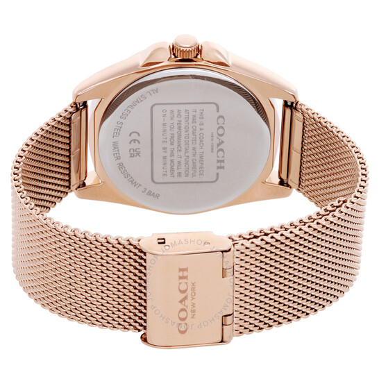 Coach Greyson Quartz Rose Gold Dial Ladies Watch 14504143