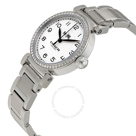 Coach Madison Silver Dial Stainless Steel Ladies Watch