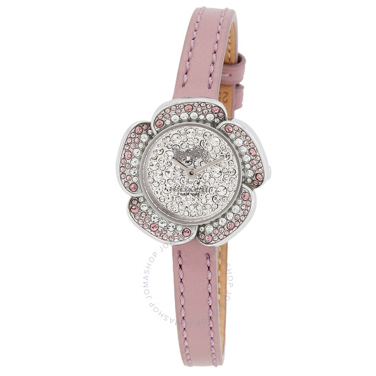 Coach Tearose Quartz Crystal Ladies Watch 14504324 - Watches