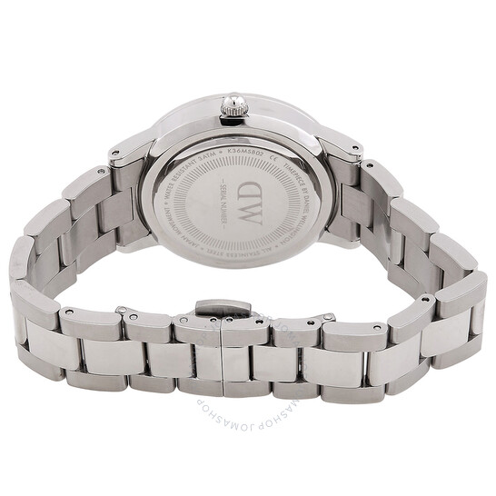 Daniel Wellington Iconic Link Quartz Black Dial Unisex Watch