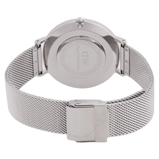 Daniel Wellington 腕時計 Petite Sterling 36 DW00100304 Daniel Wellington Petite 36 Sterling Quartz Black Dial