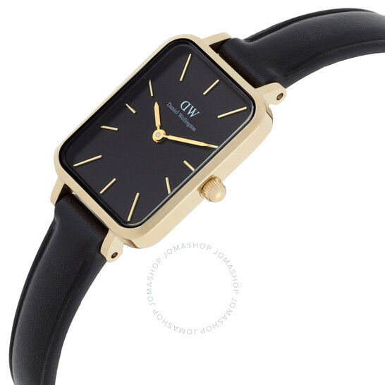 Daniel Wellington Quadro Pressed Sheffield Quartz Black Dial