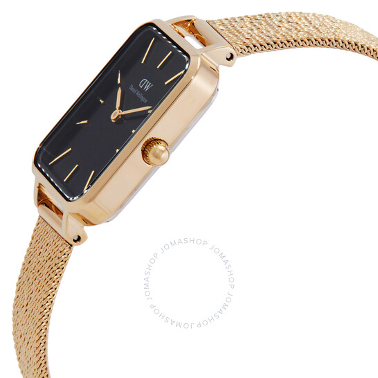ダニエルウェリントン 腕時計 DW00100557 Daniel Wellington DW00100557 - Quadro Pressed Evergold watch