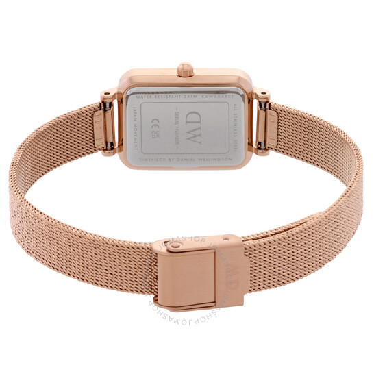 Daniel Wellington Quadro Quartz Eggshell White Dial Ladies