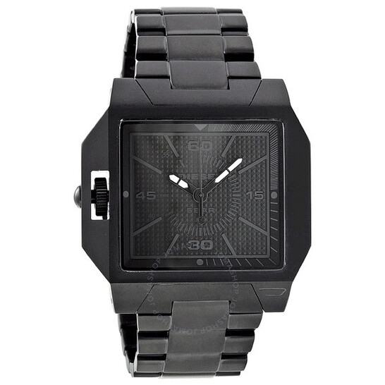 Diesel Quartz Black Ion-plated Men's Watch DZ1382