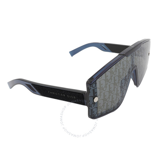 Dior Brown Logo Shield Men's Sunglasses DIORXTREM MU 30A8 00