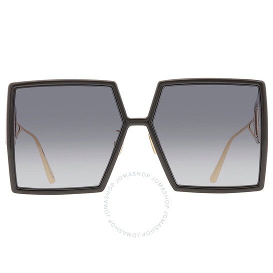 Dior 30MONTAIGNE SU Gradient Grey Square Ladies Sunglasses