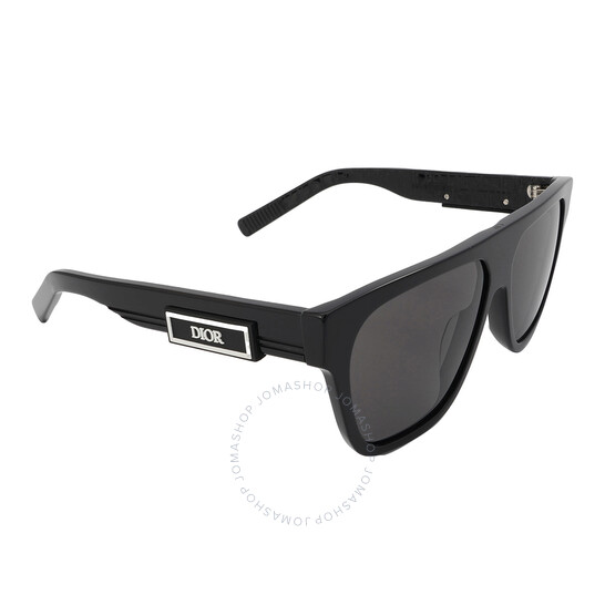 激安ブランド Sunglasses Men's Square Grey Dior DIORB23 57 10A0 S3I サングラス+メガネ