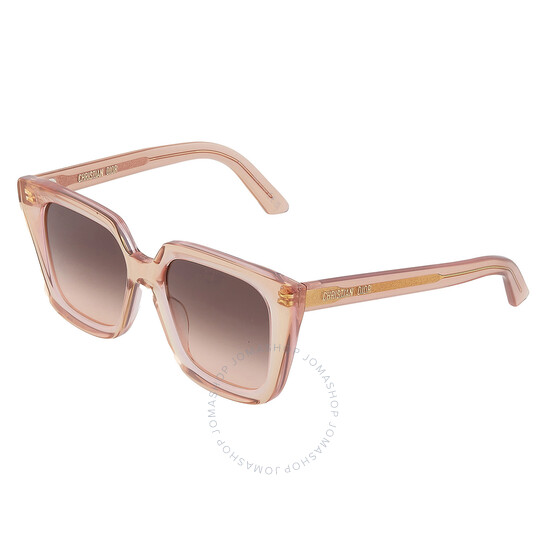 Dior DIORMIDNIGHT S1I Pink Grey Gradient Square Ladies