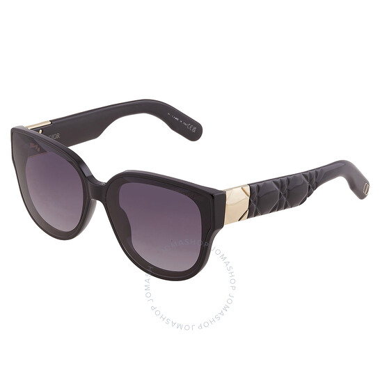 DIOR ラウントフレムサンクラス LADY9522R3I 10A1 Dior LADY 95.22 R3I Smoke Gradient Oval Ladies Sunglasses