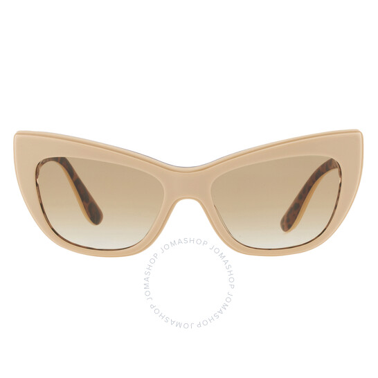 Dolce & Gabbana Gradient Light Brown Cat Eye Ladies