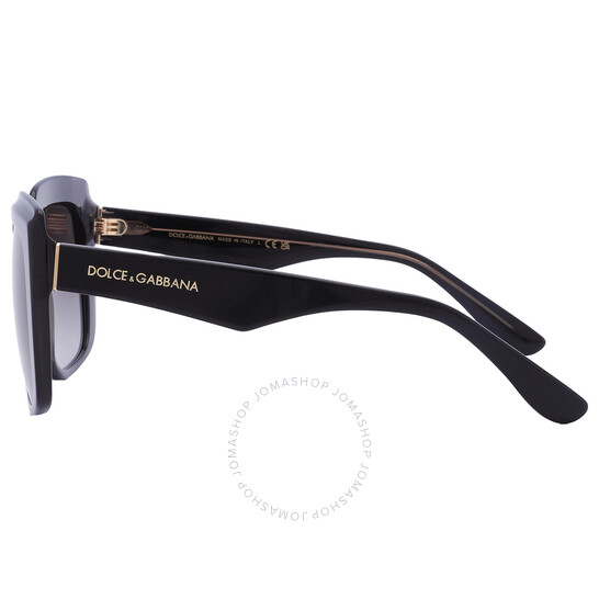 Dolce & Gabbana Grey Gradient Square Ladies Sunglasses