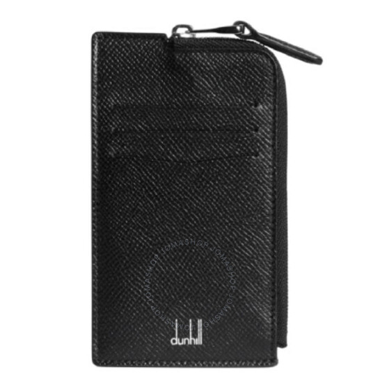 Dunhill Cadogan Leather Zip Card Holder DU18F210ZCA001
