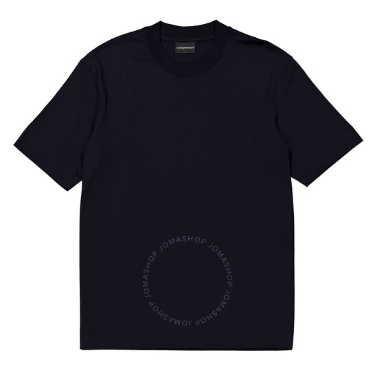 Tシャツ・カットソー EMPORIO ARMANI Emporio Armani Logo Embossed Cotton T-Shirt, Size X-Small
