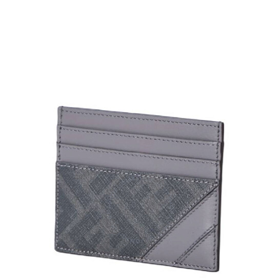 FENDI カードケース FFキャンバス 7M0164 AFF2 F1Q1C Fendi Diagonal FF Leather Card Case 7M0164-AFCB-F0FDY