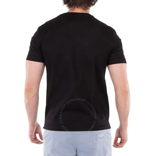 Fendi Embroidered Logo Crew Neck T-Shirt, Size X-Small