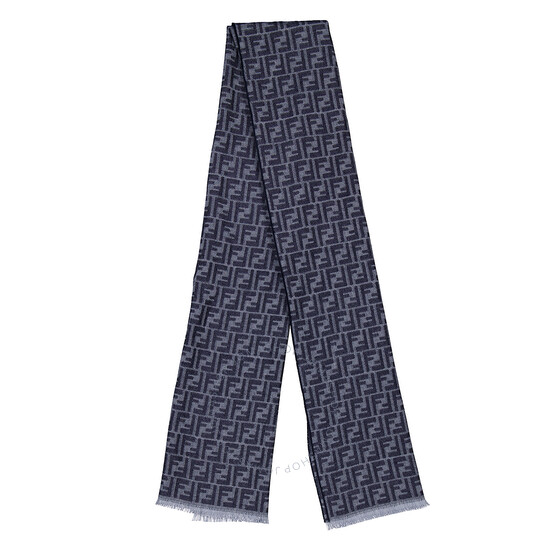 Fendi FF Jacquard Wool Scarf FXS830-AS6L-F1Q3B 2004005649859