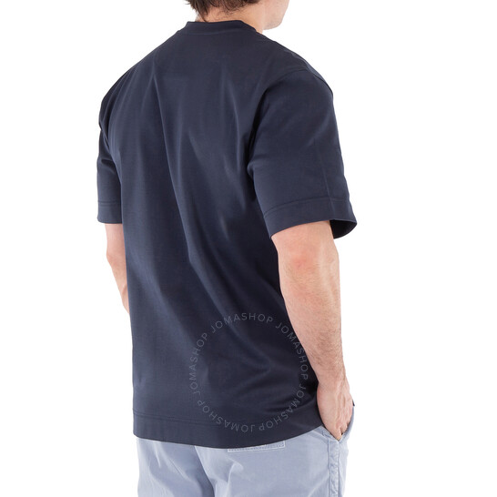 FENDI｜ (l FF Cotton T-Shirt (FY0936 ARYY F0QA0)) Fendi FF Metal Detail Cotton T-Shirt, Size Small FY0936-ARYY