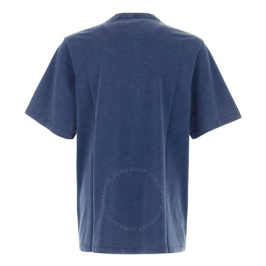 Fendi Logo-Print Crew Neck Cotton T-Shirt, Size Small FY1217