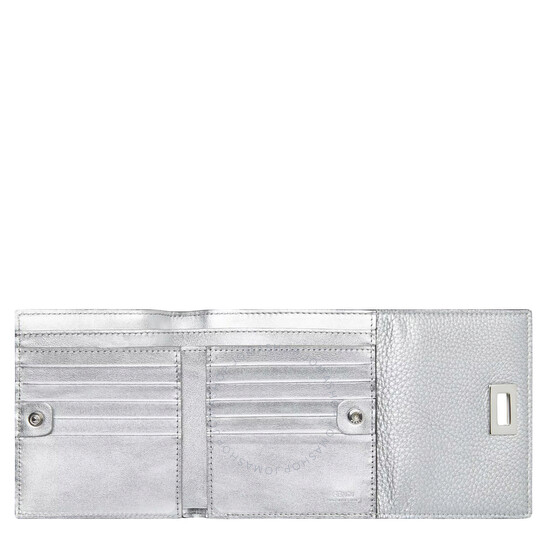 Fendi Peekaboo Tri-Fold Leather Wallet 8M0438-AQEV-F0MK5