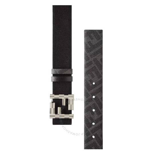 Fendi Squared Reversible Leather Belt, Size 100 7C0531-ASIY
