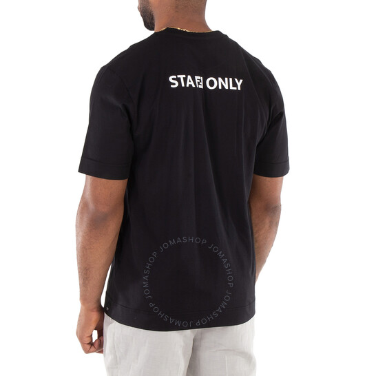 FENDI STAFF ONLY Tシャツ FY0936-AR74-F0QA1 Fendi Staff Only Crew Neck Cotton T-Shirt, Size Large FY0936
