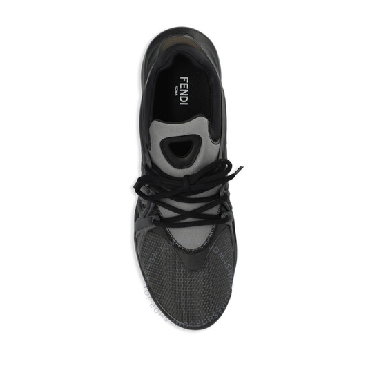 Fendi Tag Technical Mesh Running Sneakers, Brand Size 9 ( US