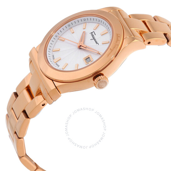 【国内即納】Ferragamo フェラガモ1898 FF3180014 レディース Ferragamo 1898 Quartz Silver Dial Ladies Watch FF3180014