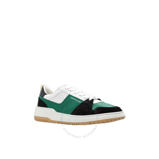 Ferragamo Dennis Low-Top Skate Sneakers, Size 5 022376