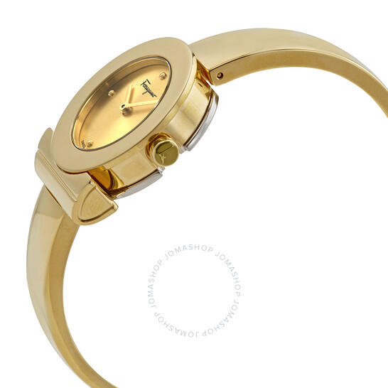 Salvatore Ferragamo Ferragamo Gancino Quartz Gold Dial