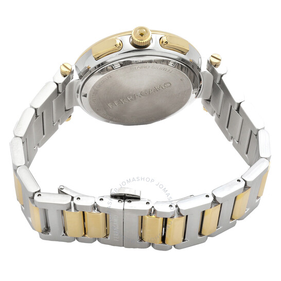 Ferragamo Legacy Chronograph Quartz Silver Dial Ladies Watch